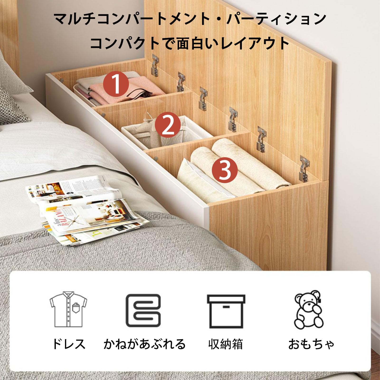 Amazon｜木箱 木製 蓋付き 収納ケース 小物入れ 収納盒 収納ボックス